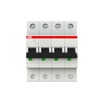  DISJ. 4P S204L-C10 - Icu 6kA 