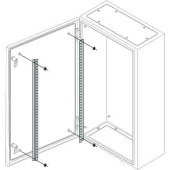  2 PROFILES POUR PORTE 