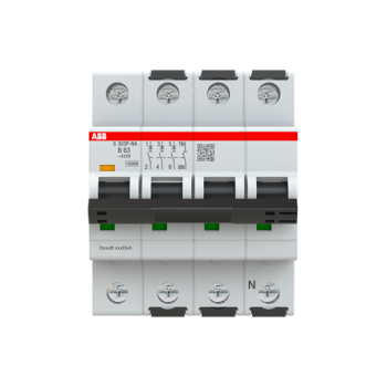  S303P-B63NA DISJ.3P+N (DROITE) 