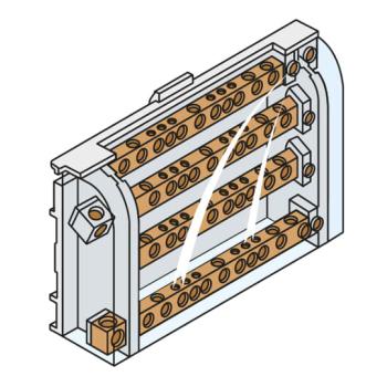  Rpartiteur 4p 160A 90x160x50 