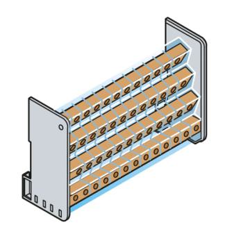  Rpartiteur 4p 125A 93x89x48 