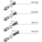  VIS M8 UNIDIS L=20MM (X12) 