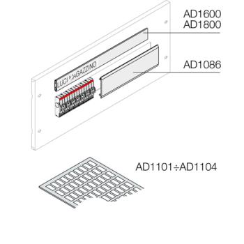  PORTE-ETIQUETTES 24 MOD (X20) 