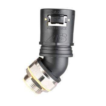  ATS16MM SWIVEL 45 M20 ELBOW FI 