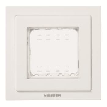  CADRE ENCASTRE IP55 2M BLANC 