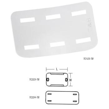  PLAQ.IDE.32.3X19.6MM COL.4.8MM 