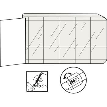  CARNET MARQ. 30P VIERGE20X25MM 