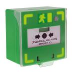  BOUTON DECLENCHEUR VERT LED 