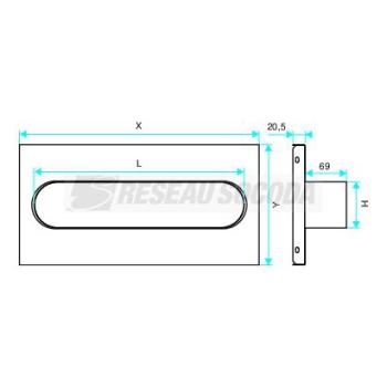  VIROLE OBLONG360X80/400X200 