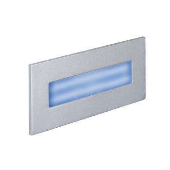  BALIZ 3-L GRIS LED 3,8W/BLEU 