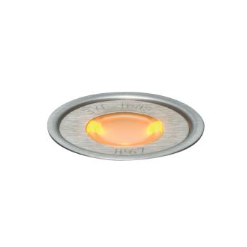  S-EYELED ROND INOX/AMBRE 