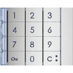  Facade clavier code Allmetal 