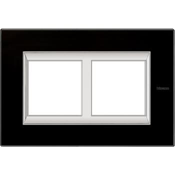  AXO PLAQ.REC VERRE NOIR 2X2M V 