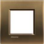  LL- PLAQUE CARREE 2M BRONZE 