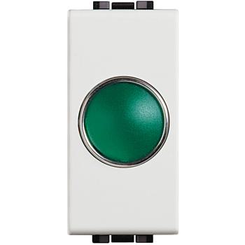  LL- LAMPE TEMOIN VERT 1M BLANC 