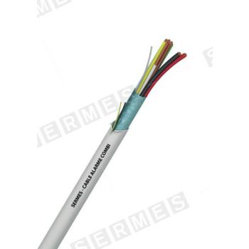  CABLE ALARME PVC COMBI 2x0,75+ 