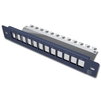  PANNEAU 10P 12 PORTS RJ45 1U 