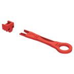  SYST VERROUILL PORT RJ45 ROUGE 