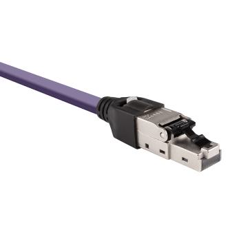  PLUG DROIT RJ45 CAT6A FTP 