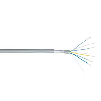  CABLE TEL 2P AWG 24 ALcu GRIS 