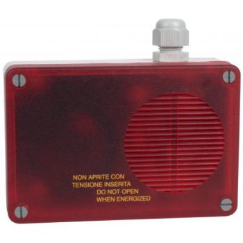  Alarme sonore avec flash 24V 