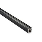  Rail mont en surface noir 2m 