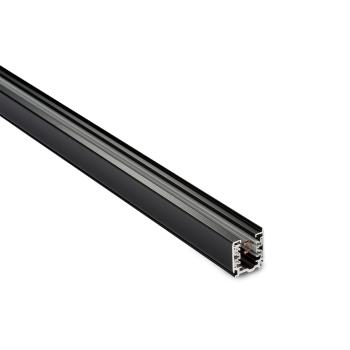  Rail mont en surface noir 2m 