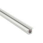  Rail encastrable blanc 1m 