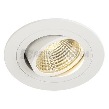  PIREQ 77 rond, blanc, 6W, LED 