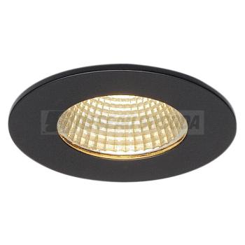  PIREQ IP, noir mat, 9W, LED 