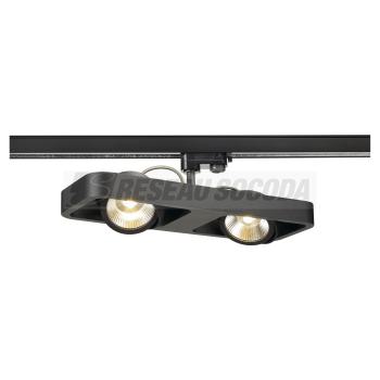  LYNAH LED, spot, noir, rail 3 