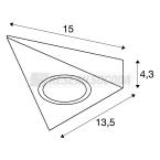  Cadre DL 126 triang. mtal 