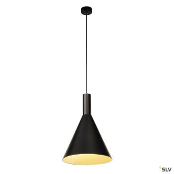  PHELIA L ronde noir E27 23W 