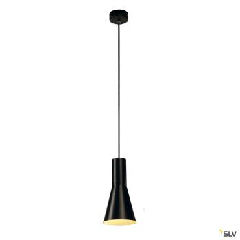  PHELIA CONE ronde noir E27 23W 