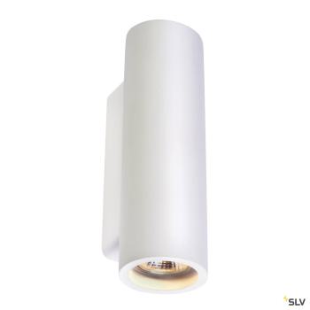  PLASTRA TUBE rond blanc GU10 