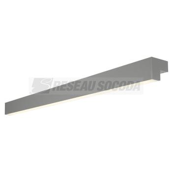  L-LINE 120 LED, IP44, gris 