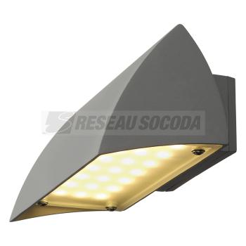  NOVA gris LED 7.9W 3000K IP44 