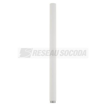  Tige d'extension blanche, 46cm 