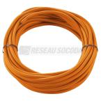  CABLE TEXT. 10m orange 3ples 