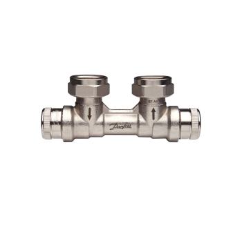  RLV-KDV H-piece valve 3/4 angl 