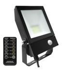  Floodlight QT 3000K PIR noir 