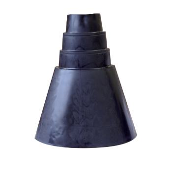  CONE NEOPRENE NOIR POUR TUILE 