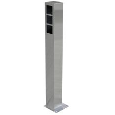  COLONNE NEXA  INOX 3 MODULES 