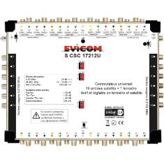  COMMUTATEUR UNIVER. 17IN 12OUT 