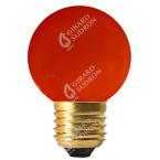  Spherical LED 1W E27 30Lm red 