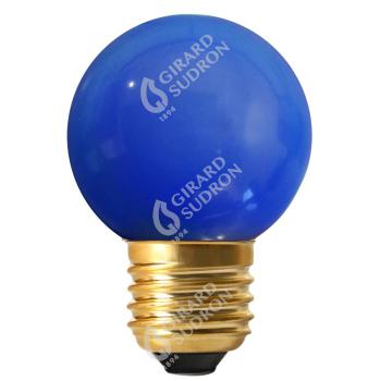  Spherical LED 1W E27 30Lm blue 