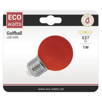  EcoWatts  Sphrique LED 1W IP20 