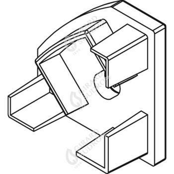  Embouts pour profile aluminium 