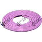  Cable rond chin rose 2 mtres 2 