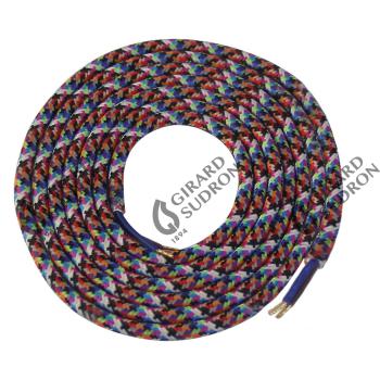  Cable rond couleurs mixtes 2 m 